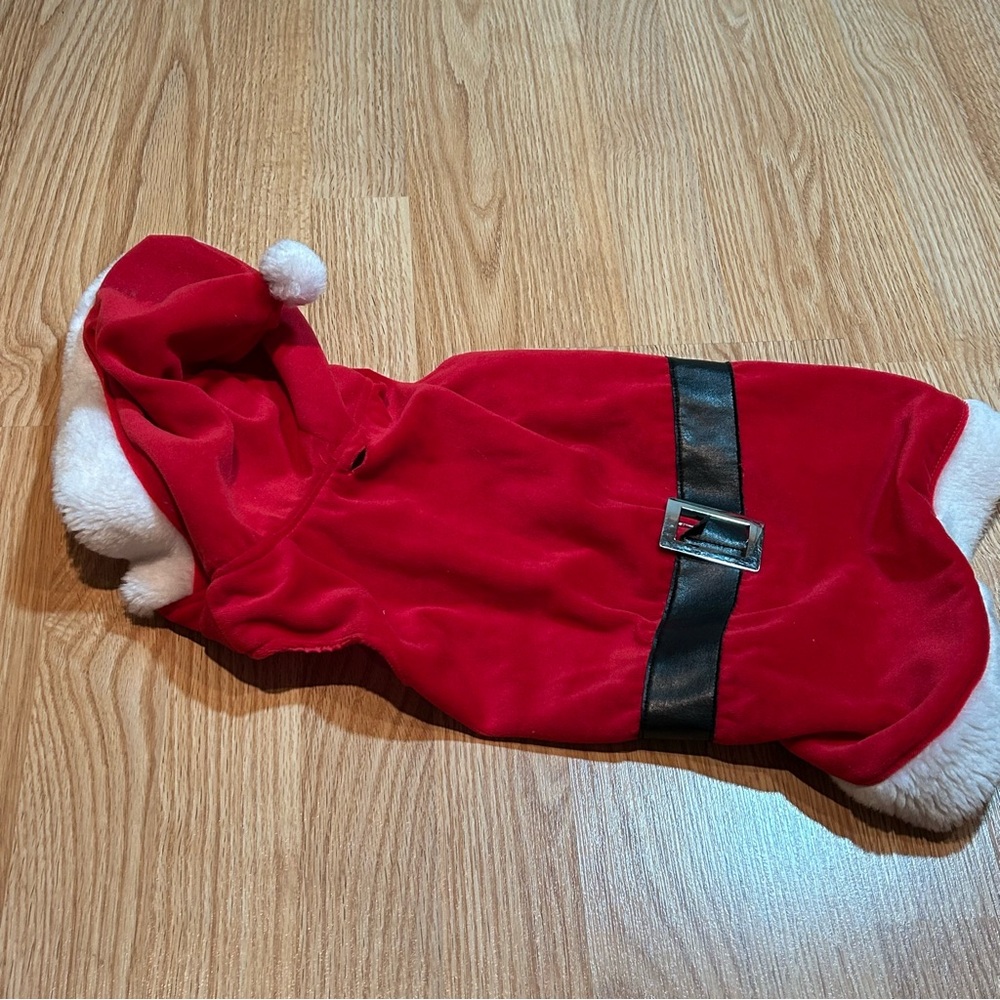 Christmas Santa dog outfit‎ large